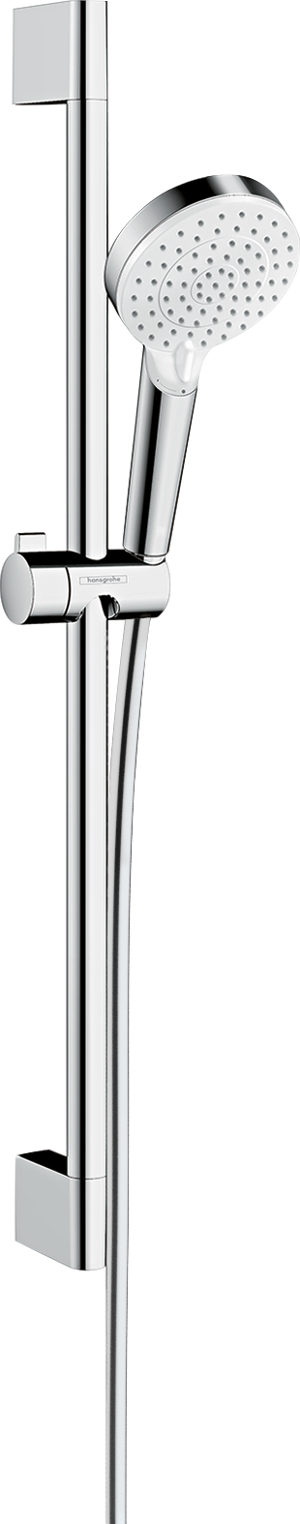 Hansgrohe Crometta Vario douchestang met douchekop 11cm 2 straalfuncties glanzend chroom