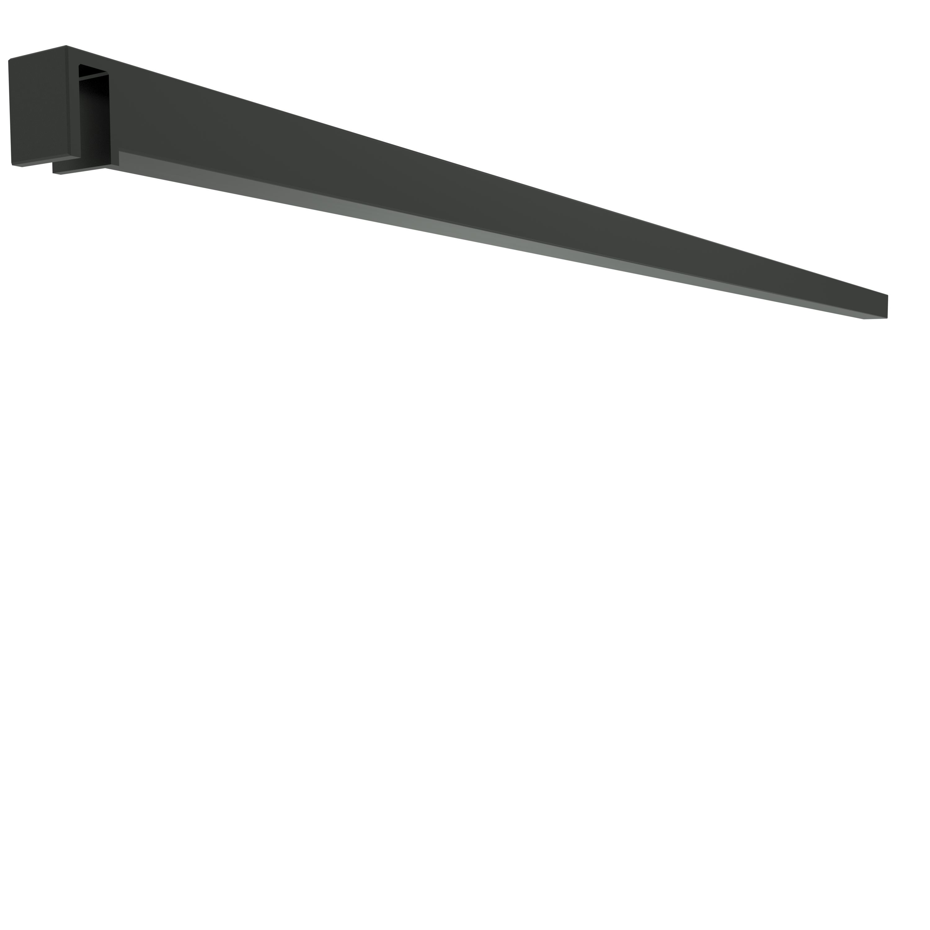 Balmani BMSS Flat stabilisatiestang 120cm mat zwart
