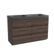 Storke Edge badkamermeubel met Scuro High wastafel