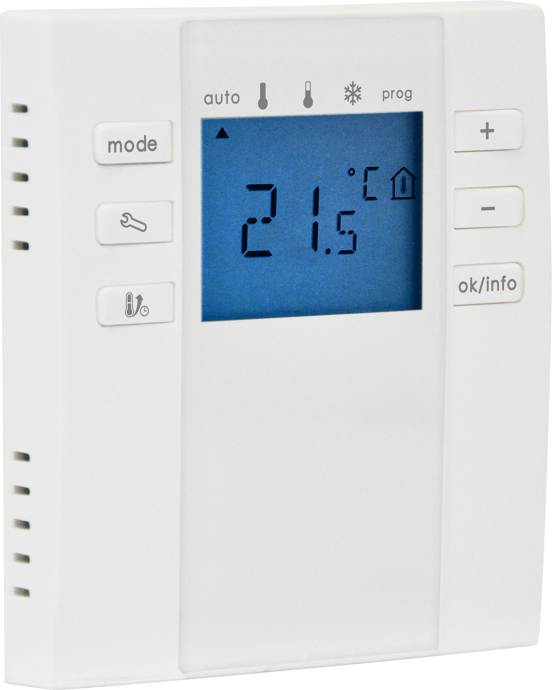 Vipera régulateur thermostatique programmable pour sèche-serviettes électrique blanc