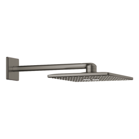 Grohe Rainshower SmartActive 310 Cube tête de douche carrée avec support mural 31 x 31 cm Brushed Hard Graphite