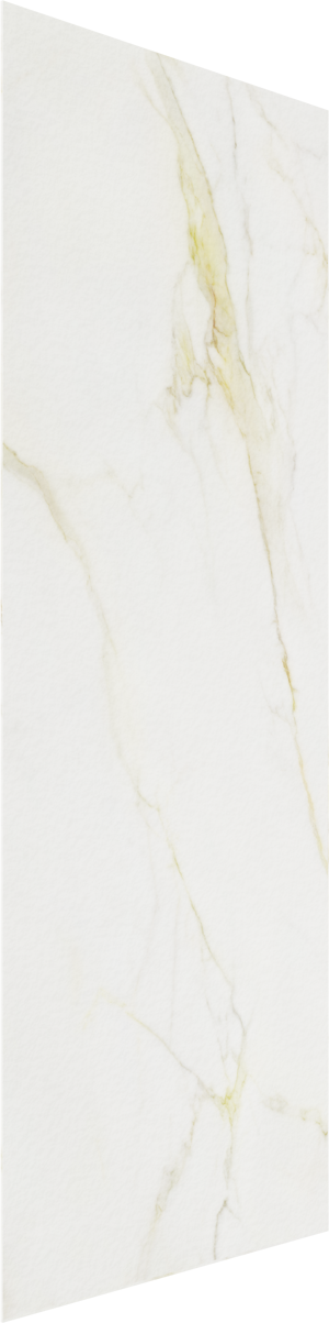 Balmani Impress douchewandpaneel 90 x 240 cm composiet witte marmer look rock structuur