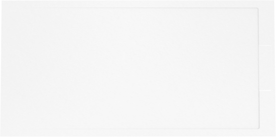 Balmani Indus Duschwanne: 180 x 90 cm, Marmorkomposit, Weiße Schieferstruktur, matt