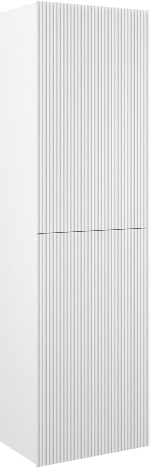 Balmani Fila Badhochschrank: Hängend, Weiß matt, 42 x 30 x 150 cm