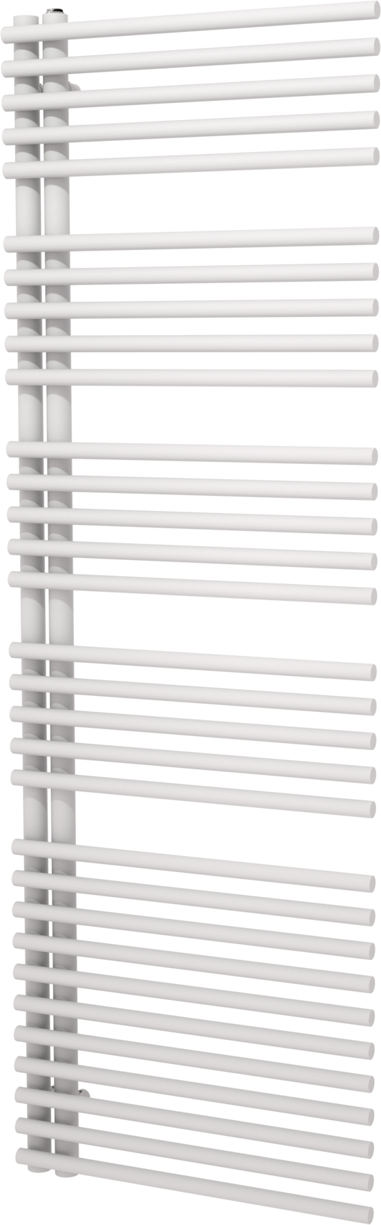 Vipera Nevada einzel Handtuchheizkörper 60 x 180 cm elektrische Heizung weiß matt Seitenanschluss 970W, inkl. Widerstand, nicht für Deutschland geeignet