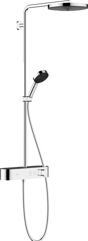 Hansgrohe Pulsify S260 Duschsystem mit Thermostat-Armatur Chrom glänzend