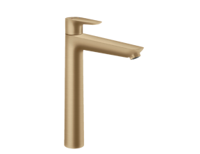 Hansgrohe Talis E240 verhoogde wastafelkraan brushed bronze