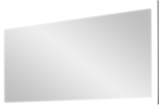 Balmani Giro rechthoekig badkamerspiegel 120 x 65 cm met spiegelverlichting
