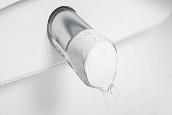 Villeroy & Boch ViClean-I100 douche toilet glanzend wit randloos