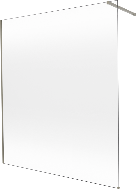 Balmani Modular douche à l'italienne: 180 x 200 cm, Permafrost, avec coating, Profil Gris pierre