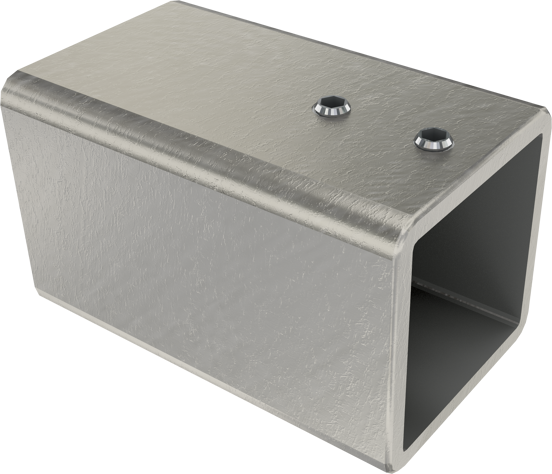 Balmani Modular bevestigingsbout stabilisatiestang 5cm geborsteld inox
