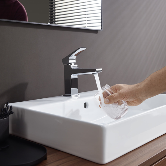 Hansgrohe Metropol 100 robinet de lavabo chrome brillant