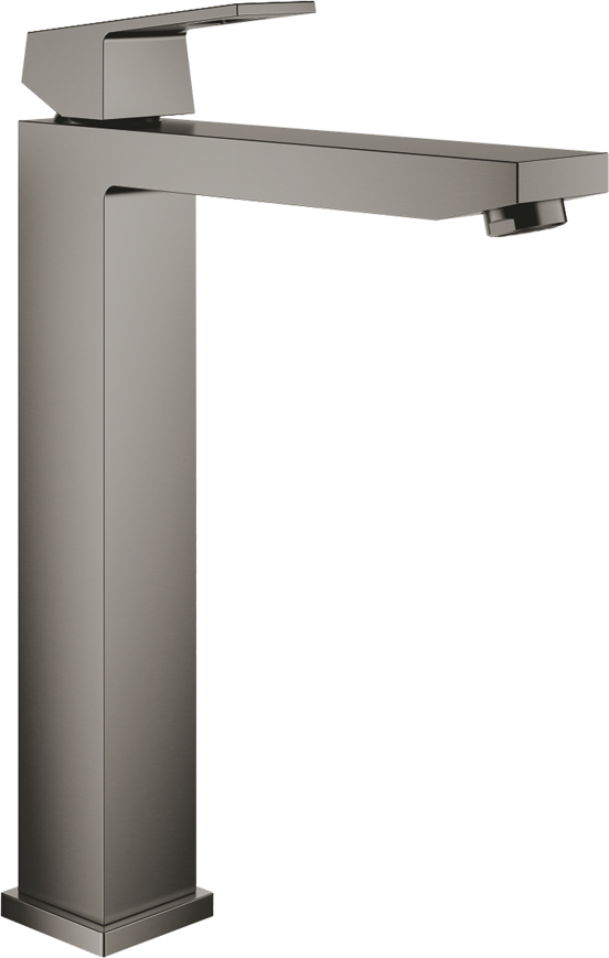 Grohe Eurocube Waschbecken Armatur: Erhöht, Brushed Hard Graphite