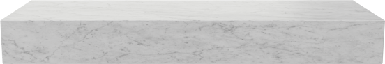 Balmani Nova handenwasser 60 x 20 cm Carrara marmer