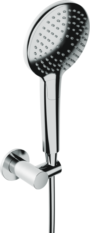Blaufoss Round handdoucheset 3 functies chroom