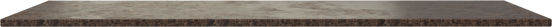 Balmani Stretto enkel of dubbel wastafelblad Dark Emperador marmer 120 x 55 cm