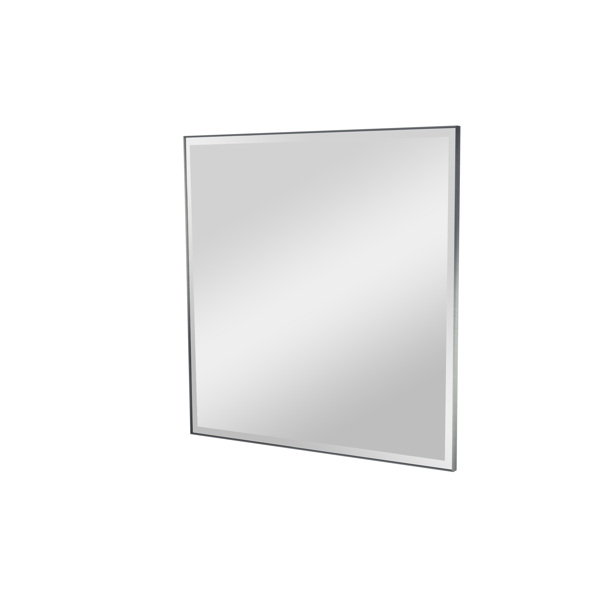 Linie Riflessi rechthoekig badkamerspiegel 78 x 80 cm