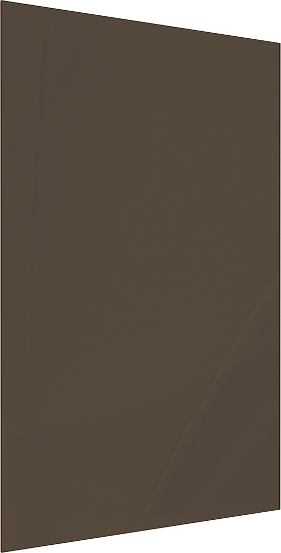 Balmani Modular Duschwand Glas: 136 x 200 cm, Bronze Glas