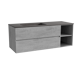 Storke Edge badkamermeubel met Scuro wastafel