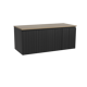 Storke Ribs meuble salle de bains avec tablette pour vasques Panton