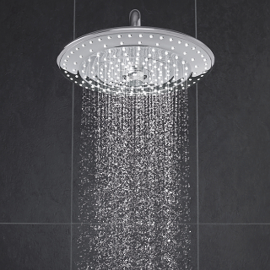 Grohe Euphoria System 310 regendoucheset CoolTouch thermostatische kraan glanzend chroom