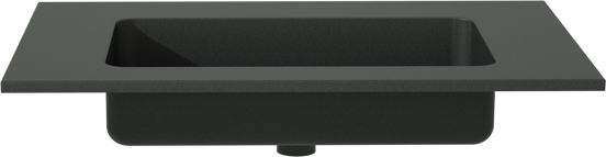 Storke Scuro plan simple quartz mat 60 x 40 cm
