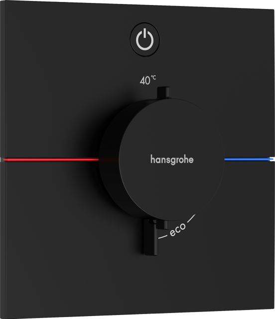 Hansgrohe Showerselect Comfort E Unterputz-Duschthermostat Schwarz matt