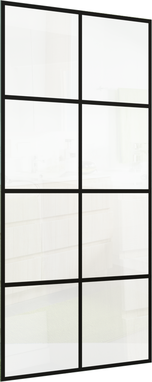 Linie Walk-In douchewand Square 96 x 200 cm