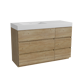 Storke Edge badkamermeubel met Mata High Wastafel
