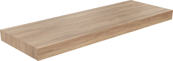 Storke Kada enkel of dubbel tablet rustieke teak hpl 150 x 52 cm