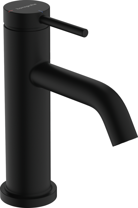 Hansgrohe Tecturis S80 Niedrige Waschtischarmatur Schwarz matt