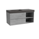 Storke Edge meuble salle de bains avec plan vasque Scuro High