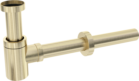 Santeg Styledrain MINI-X afvoer voor fontein 32mm Brushed Champagne Gold