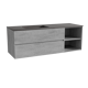 Storke Edge badkamermeubel met Scuro wastafel