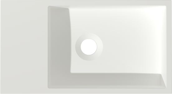 Storke Fada fonteintje 40 x 22 cm matte Solid Surface