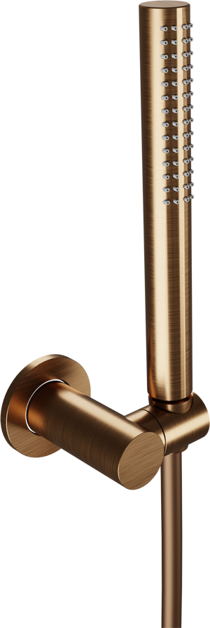 Blaufoss Round Handbrause 1 Strahlfunktion Brushed Rosegold