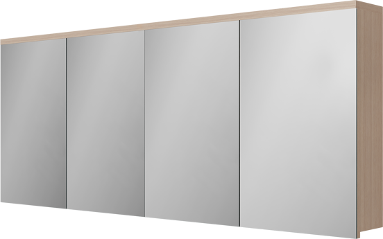 Balmani Legno spiegelkast 180 x 72 cm verweerd eiken