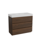 Storke Edge badkamermeubel met Mata High Wastafel