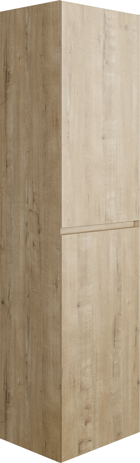 Balmani Mitra hängender Badhochschrank Eiche Rauh 45 x 35 x 169 cm