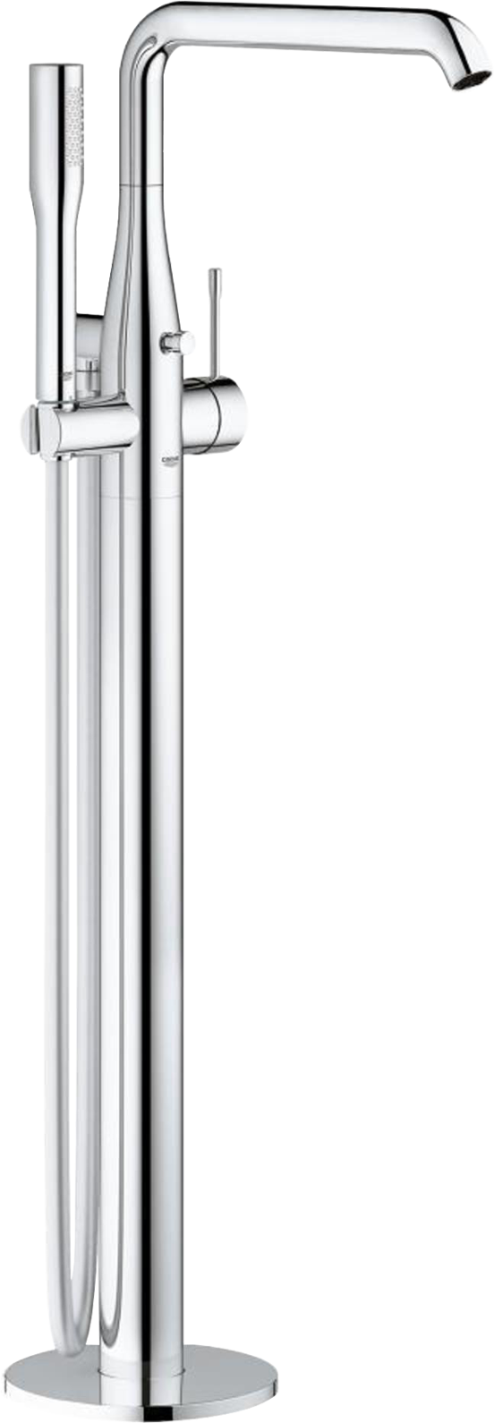 Grohe Essence freistehende Badewannenarmatur: Chrom glänzend