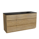 Storke Edge badkamermeubel met Scuro wastafel