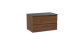 Balmani Lucida meuble salle de bains avec tablette pour vasques Stretto