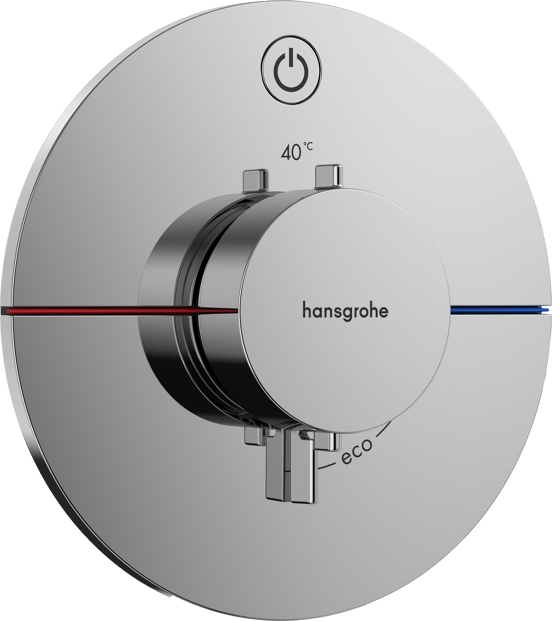 Hansgrohe Showerselect Comfort S Unterputz-Duschthermostat Chrom glänzend