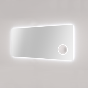 Balmani Giro miroir rectangulaire lumineux et anti-buée 150 x 70 cm