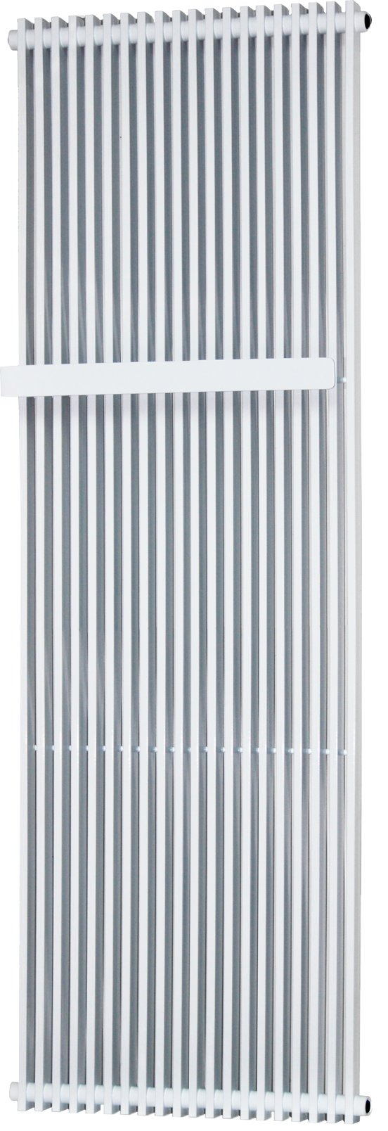 Vipera Corrason enkele badkamerradiator 60 x 180 cm centrale verwarming hoogglans wit zijaansluiting 2.059W