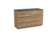 Balmani Lucida badkamermeubel met Stretto wastafelblad voor waskom(men)