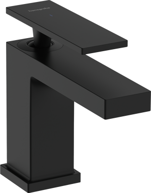 Hansgrohe Tecturis E80 verlaagde koudwaterkraan mat zwart