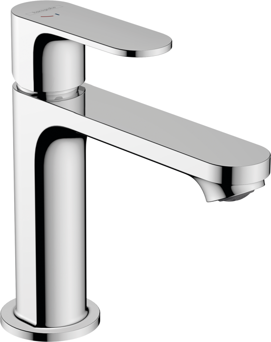 Hansgrohe Rebris 110 Niedrige Waschtischarmatur Chrom glänzend