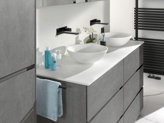 Storke Ronda waskom matte Solid Surface rond Ø 36 cm