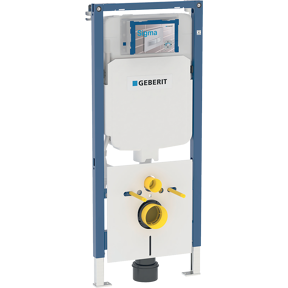 Geberit Duofix UP720 Sigma Einbauspülkasten, inklusive Toiletten-Stick-Halter